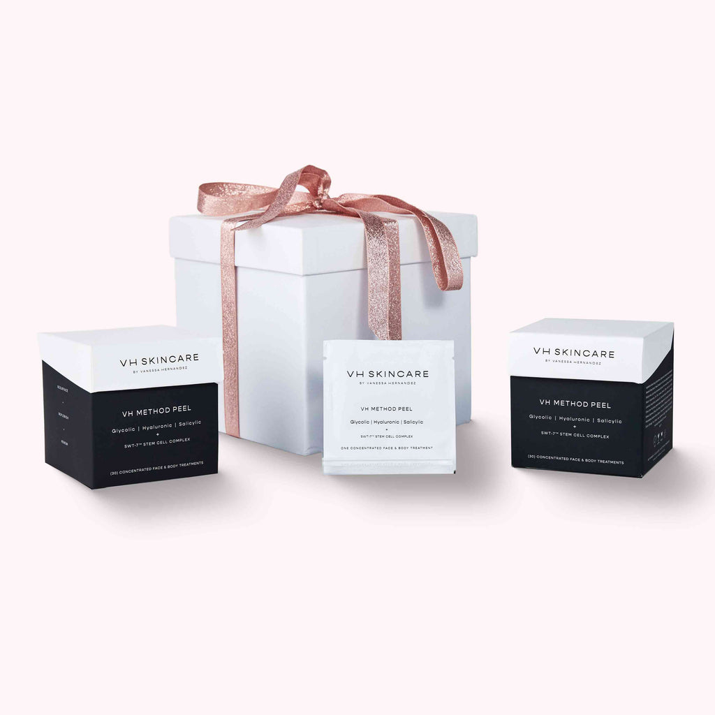 Gift box with 2 boxes of VH METHOD PEEL and 1 sache